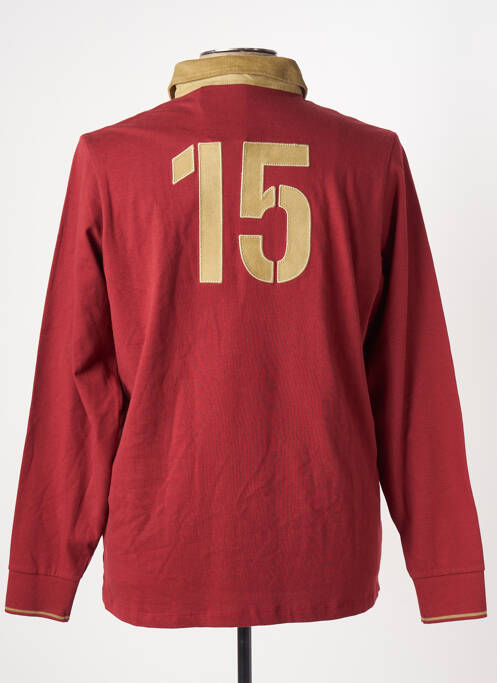 Polo rouge SERGE BLANCO pour homme