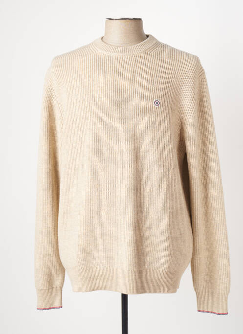 Pull beige SERGE BLANCO pour homme