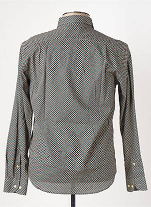 Chemise manches longues poches vert SERGE BLANCO homme