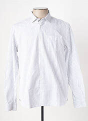 Chemise manches longues blanc SERGE BLANCO pour homme seconde vue