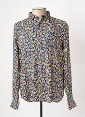 Chemise manches longues bleu SERGE BLANCO pour homme seconde vue