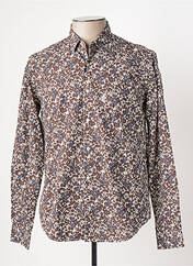 Chemise manches longues marron SERGE BLANCO pour homme seconde vue