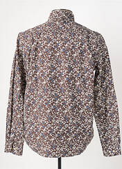 Chemise manches longues marron SERGE BLANCO pour homme seconde vue