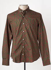 Chemise manches longues vert SERGE BLANCO pour homme seconde vue