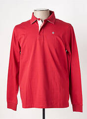 Polo rouge SERGE BLANCO pour homme seconde vue
