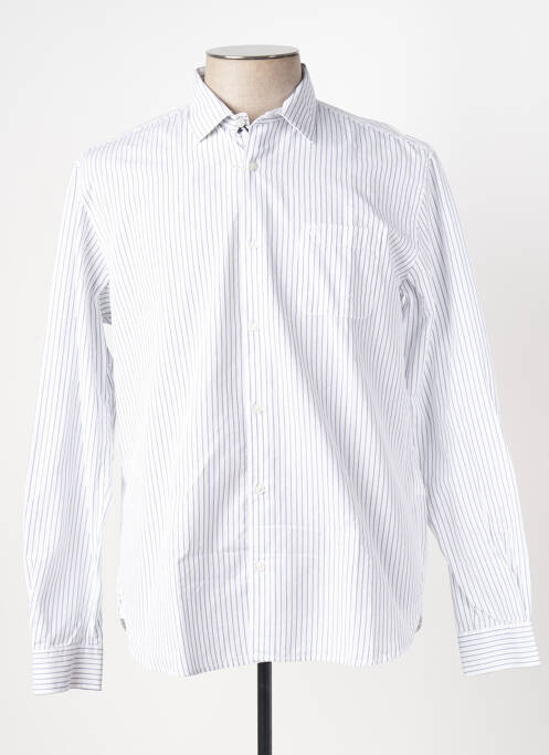 Chemise manches longues blanc SERGE BLANCO pour homme
