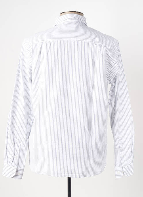 Chemise manches longues blanc SERGE BLANCO pour homme
