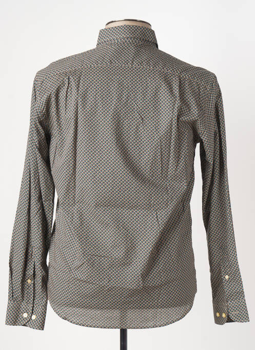 Chemise manches longues vert SERGE BLANCO pour homme