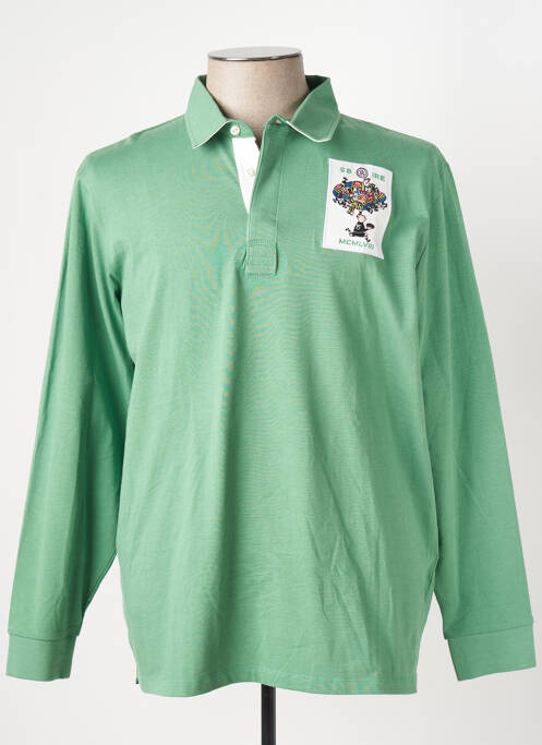 Polo vert SERGE BLANCO pour homme
