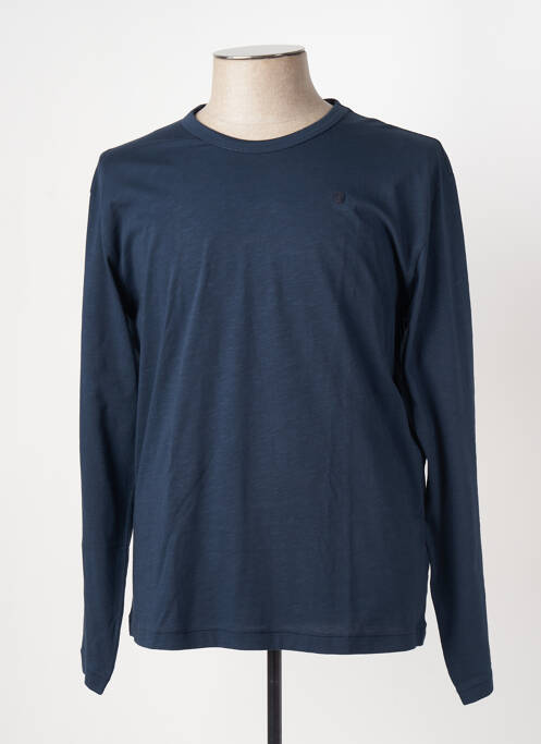 T-shirt bleu SERGE BLANCO pour homme