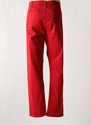 Pantalon chino poches taille normale rouge SERGE BLANCO homme