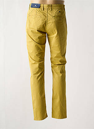 Pantalon chino poches taille normale jaune SERGE BLANCO homme