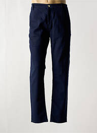 Pantalon chino poches taille normale bleu SERGE BLANCO homme