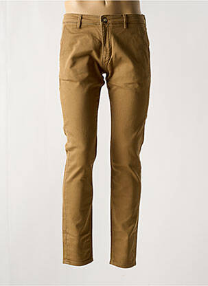 Pantalon chino poches taille normale marron SERGE BLANCO homme