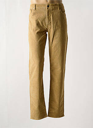 Pantalon chino poches taille normale marron SERGE BLANCO homme