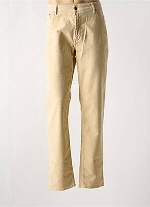 Pantalon chino poches taille normale beige SERGE BLANCO homme