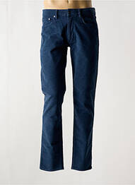Pantalon chino poches taille normale bleu SERGE BLANCO homme