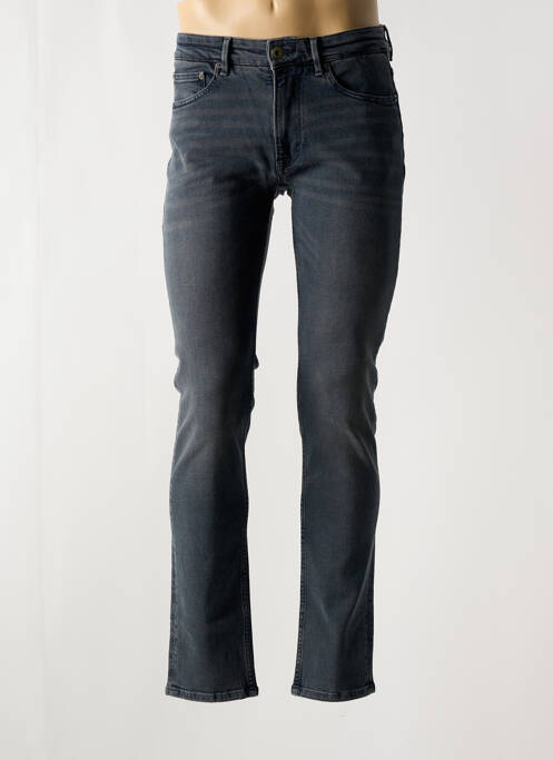 Jeans coupe droite gris SERGE BLANCO pour homme