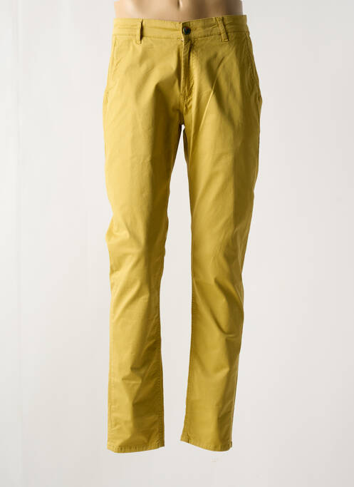 Pantalon chino jaune SERGE BLANCO pour homme