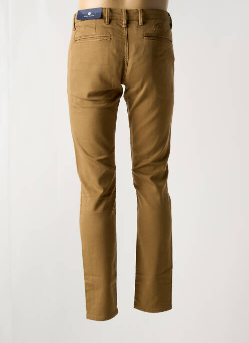 Pantalon chino marron SERGE BLANCO pour homme