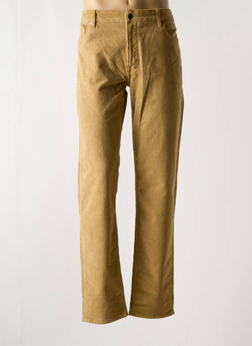 Pantalon chino marron SERGE BLANCO pour homme