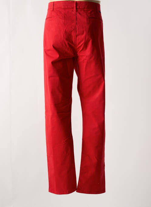 Pantalon chino rouge SERGE BLANCO pour homme