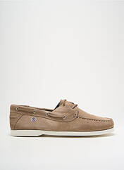 Chaussures bâteau beige SERGE BLANCO pour homme seconde vue