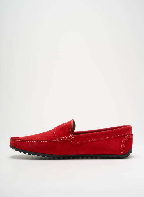 Mocassins rouge SERGE BLANCO pour homme