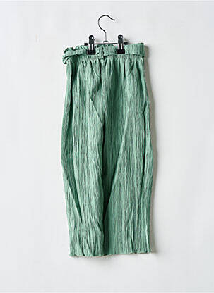 Pantalon large taille normale taille élastique vert P'TIT MÔME fille