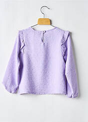 Blouse violet P'TIT MÔME pour fille seconde vue