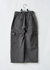 Jeans coupe large noir LOEVIA pour fille seconde vue