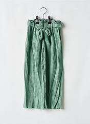 Pantalon large vert P'TIT MÔME pour fille seconde vue