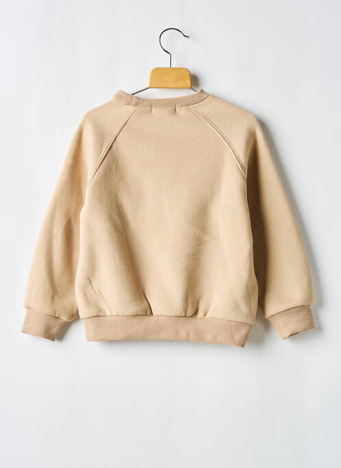 Sweat-shirt marron HAPPY STAR pour fille