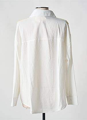 Tunique manches longues col chemisier jaune CHERRY PARIS femme