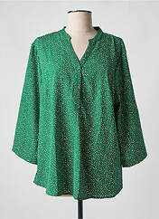 Blouse vert WORLD FASHION pour femme seconde vue