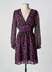 Robe courte violet IN APRIL 1986 pour femme seconde vue