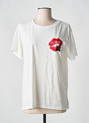 T-shirt blanc ADILYNN pour femme seconde vue