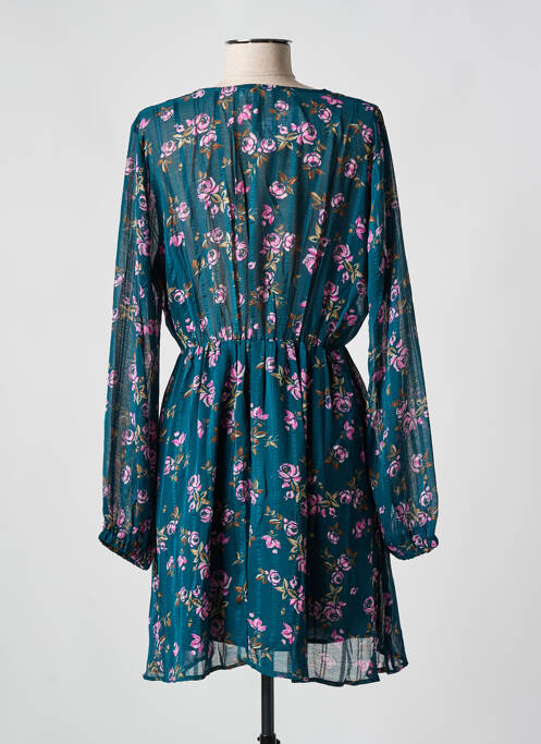 Robe courte vert EMMA ELLA pour femme