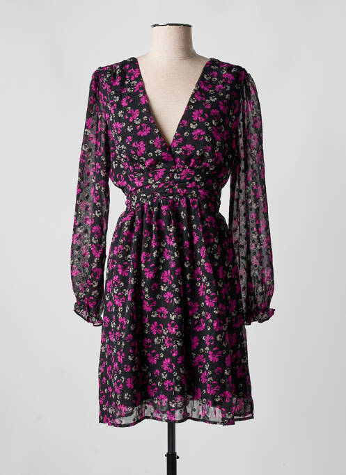 Robe courte violet IN APRIL 1986 pour femme