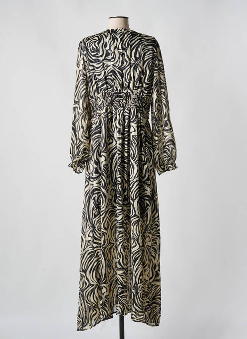 Robe longue noir BY ONE pour femme