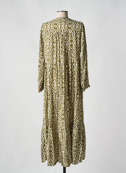 Robe longue vert OAKLAND pour femme