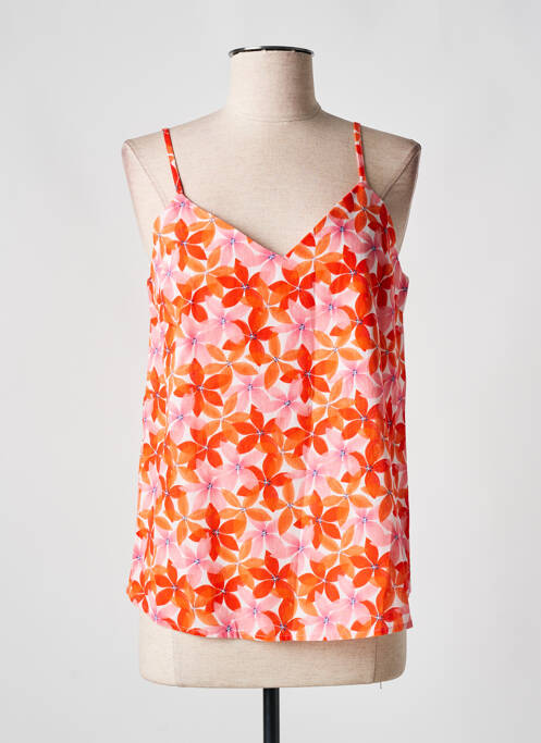 Top orange SARAH JOHN pour femme