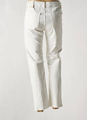 Jeans coupe droite blanc ONADO pour femme seconde vue