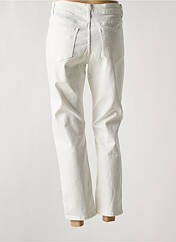 Jeans coupe droite blanc SARAH JOHN pour femme seconde vue
