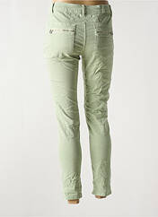 Jeans coupe slim vert MELLY & CO pour femme seconde vue