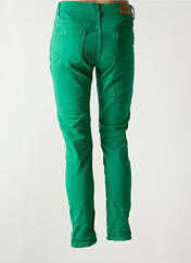 Jeans coupe slim vert PLACE DU JOUR pour femme seconde vue