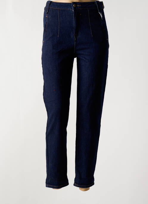 Jean coupe Mom bleu ORAIJE pour femme