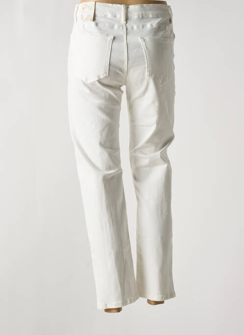Jeans coupe droite blanc ONADO pour femme