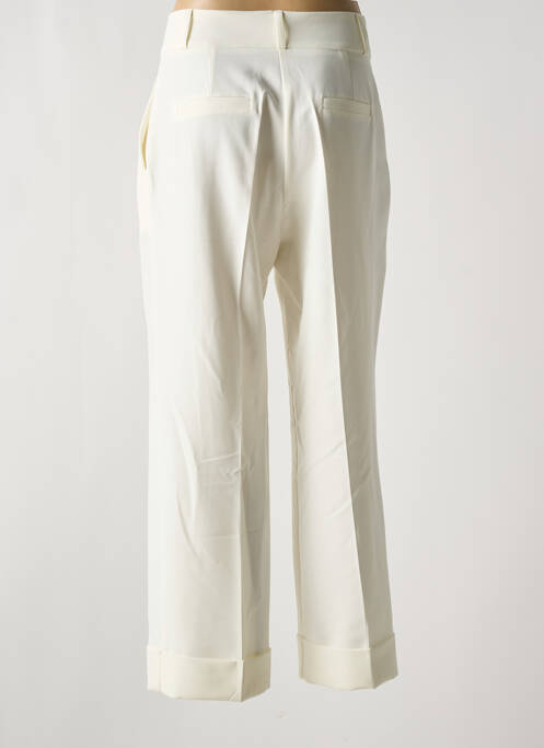 Pantalon droit beige LES ACOLYTES pour femme