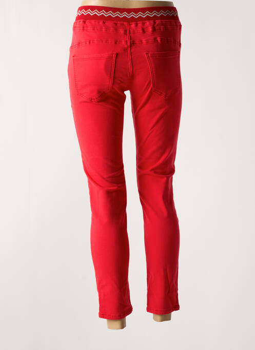 Pantalon slim rouge ONADO pour femme